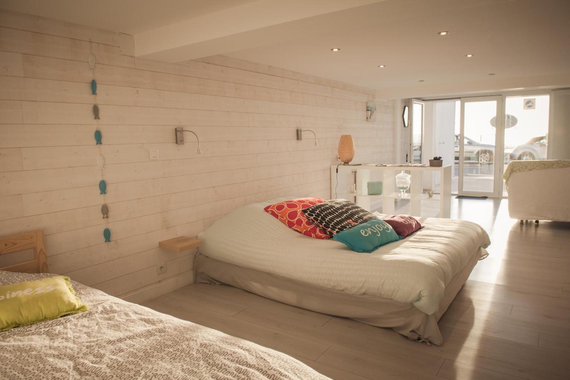 Les Chambres D'Hotes De La Mer Merlimont Ruang foto