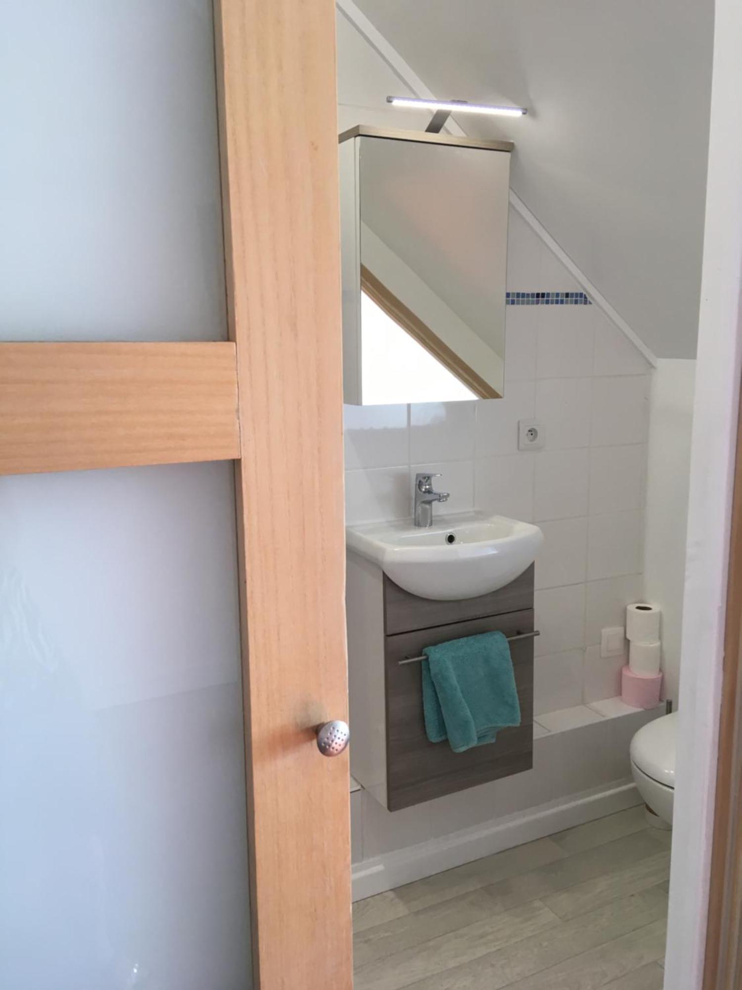 Les Chambres D'Hotes De La Mer Merlimont Ruang foto