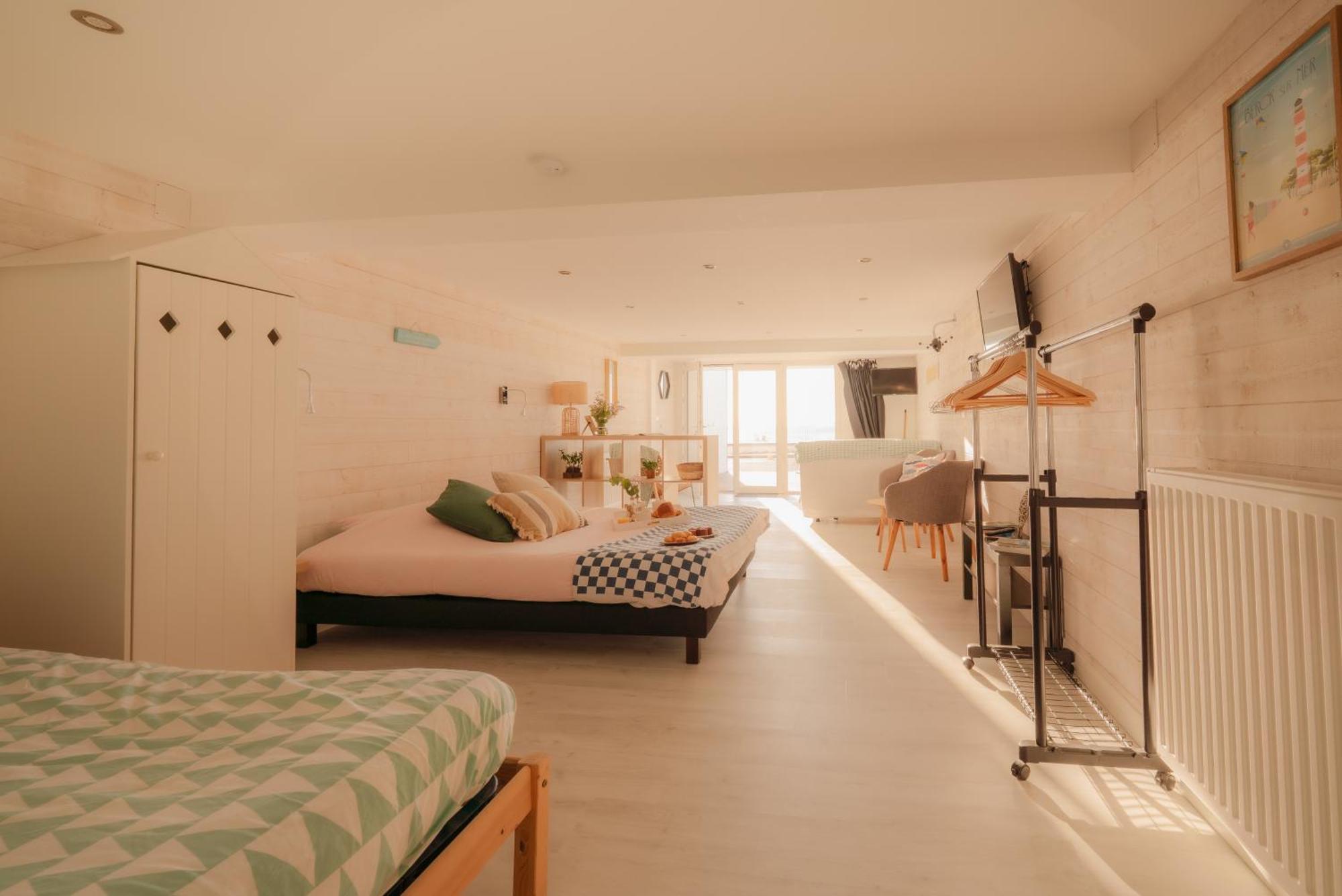 Les Chambres D'Hotes De La Mer Merlimont Bagian luar foto