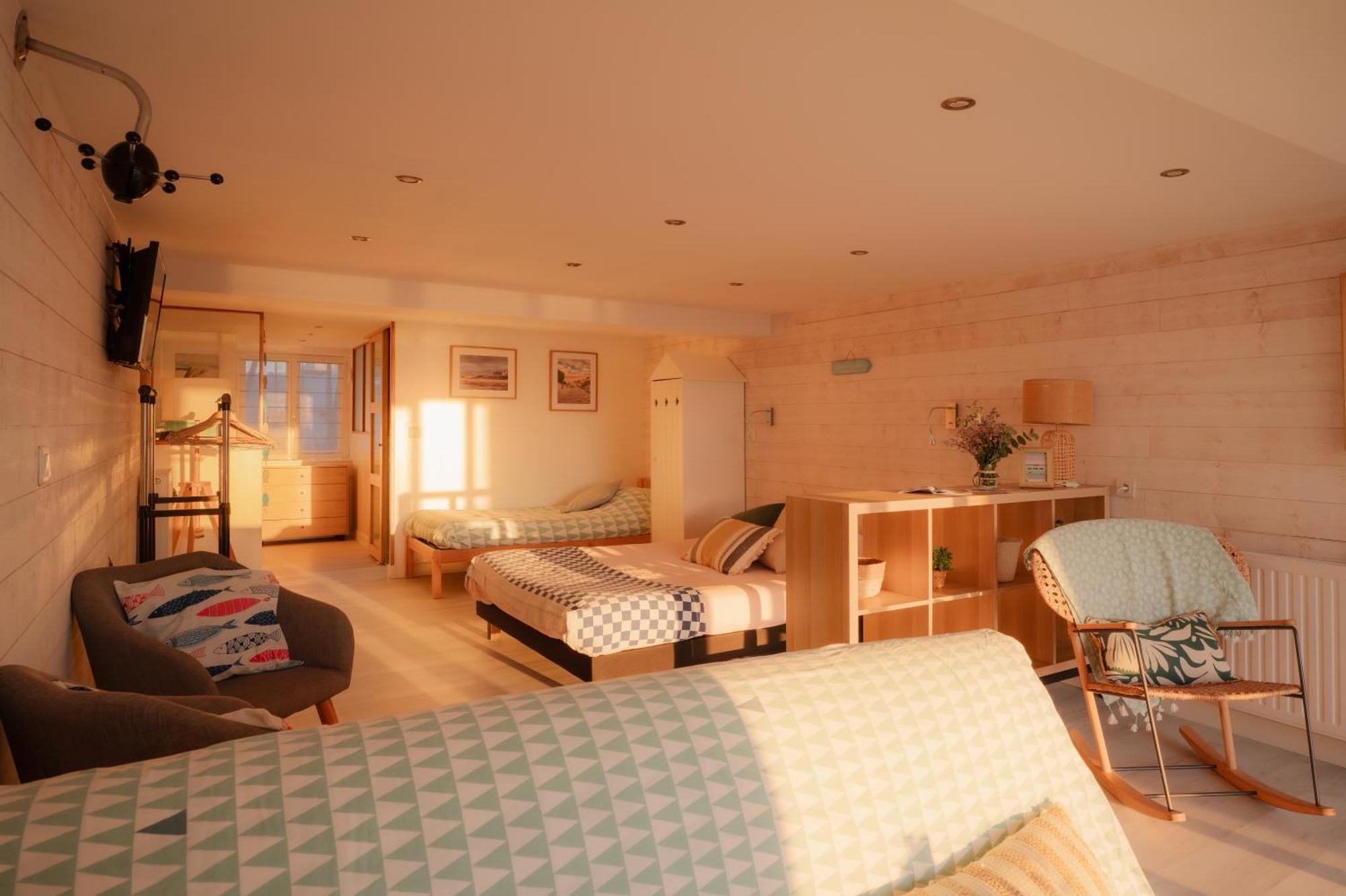 Les Chambres D'Hotes De La Mer Merlimont Bagian luar foto